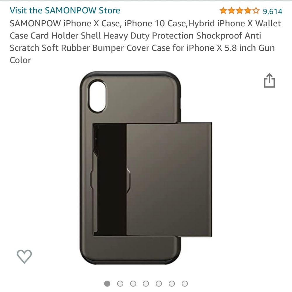 iPhone X Case, iPhone 10 Case,Hybrid iPhone X Wallet Case Card Holder